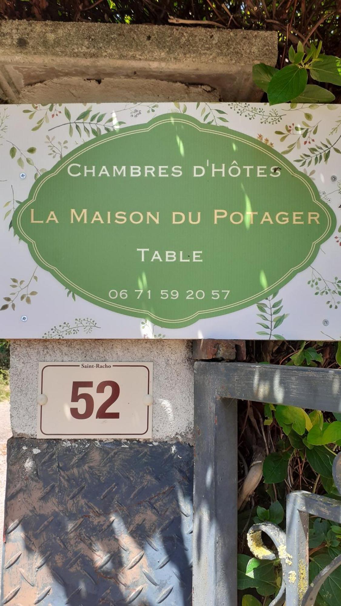 La Maison Du Potager Saint-Racho Esterno foto